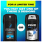 AXE Antiperspirant Deodorant For Men - Phoenix Crushed Mint And Rosemary 48HR Sweat Protection (Pack of 2)