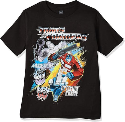 Transformers Boys Short Sleeve Tee Shirt