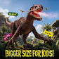 VSM32S Big Dinosaur Toys Remote Control Dinosaur w/ Light and Sounds, Demo Mode, Interactive Dino Jurassic Toys