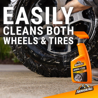 Armor All Extreme Wheel and Tire Cleaner, Spuit vir Skoonmaak van Motorwiele (709 ml)