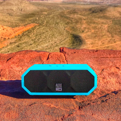 Altec Lansing Jacket H2O 2 - Waterdigte Bluetooth-luidspreker met 3.5mm Aux-poort, IP67 Gesertifiseer en Dryf in Water, Kompakte en Draagbare Luidspreker vir Reis en Buiteluggebruik, 8 Uur Speeltyd