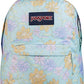 JanSport SuperBreak One Backpack - Durable, Lightweight Bookbag with 1 Main Compartment, Front Utility Pocket with Built-in Organizer - Premium Backpack, Faded Floral Fresh Mint