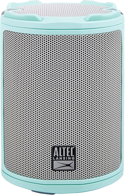 Altec Lansing - HydraMotion Draadlose Bluetooth Luidspreker met 360 Grade Klank, Draagbare IP67 Waterdig vir Buitelewe, Skokbestand, Sneeubestand, Allesbestand, 12 Uur Speeltyd (Mintgroen)