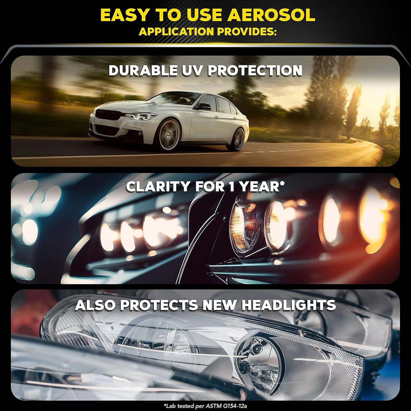 Meguiar's Headlight Coating UV Protection that Lasts All Year Long (4 oz)