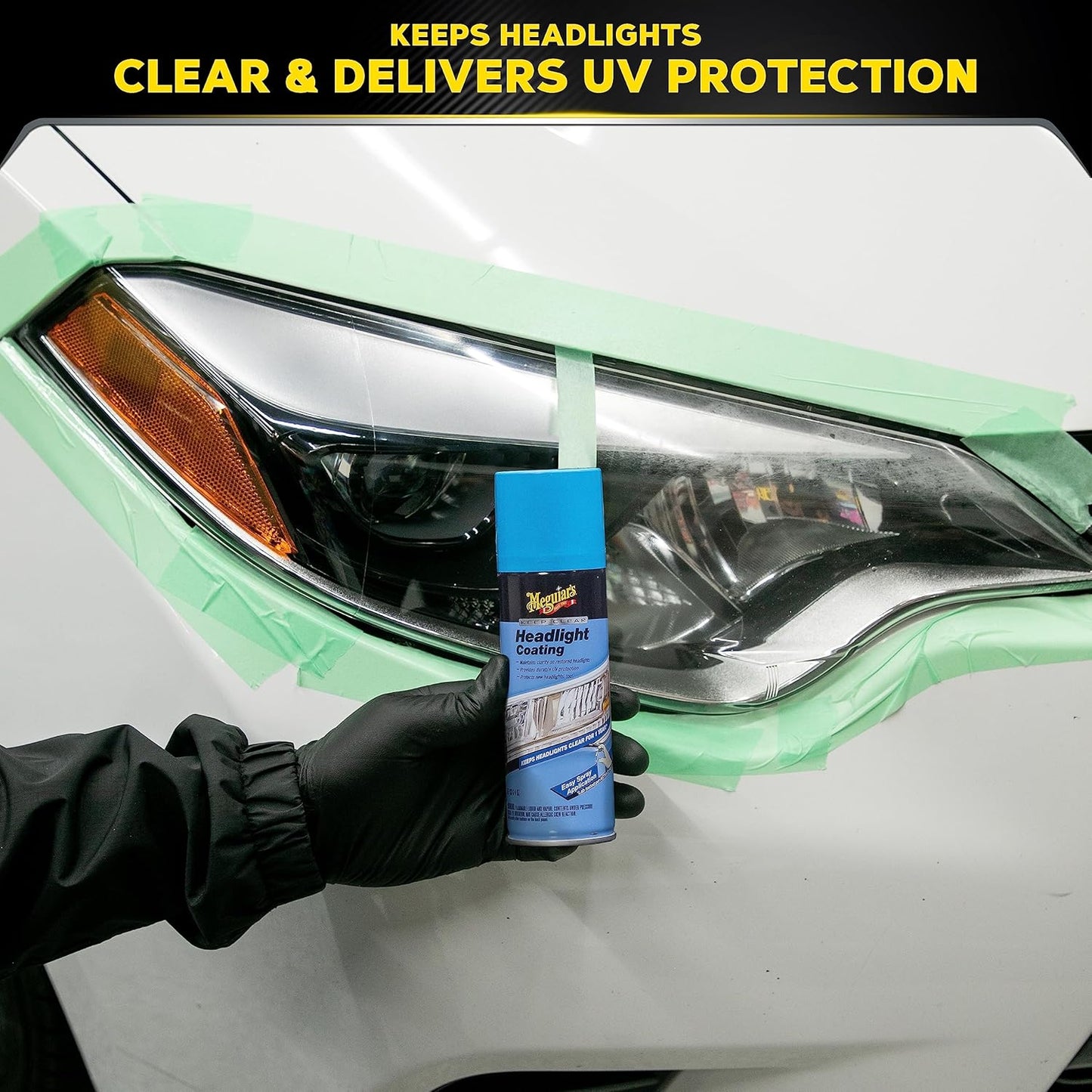 Meguiar's Headlight Coating UV Protection that Lasts All Year Long (4 oz)