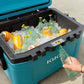 Igloo Trailmate 52Qt Wheeled Cooler, Insulated Hard Shell Ice Chest - Bone