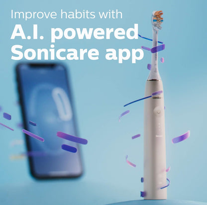 Philips Sonicare 9900 Prestige Herlaaibare Elektriese Kragtandeborsel met SenseIQ - (Sjampanje)