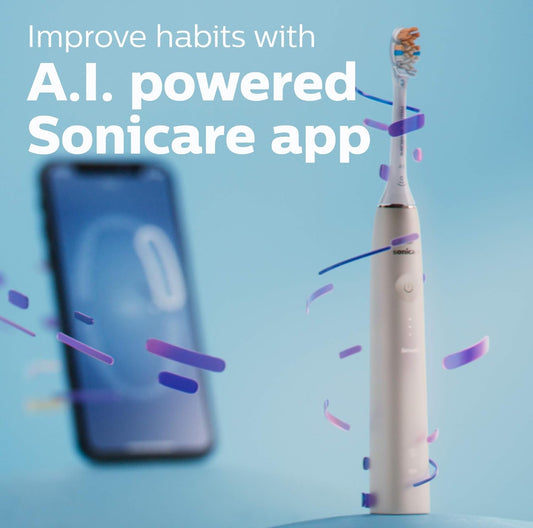 Philips Sonicare 9900 Prestige Herlaaibare Elektriese Kragtandeborsel met SenseIQ - (Sjampanje)