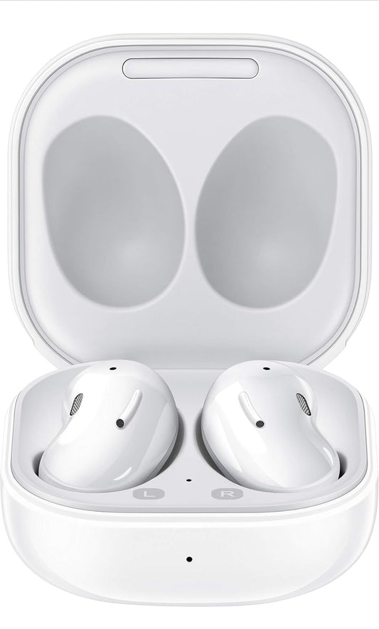 SAMSUNG Galaxy Buds-Live Aktiewe Geraaskansellerende Draadlose Bluetooth 5.0 Oorfone (Mystic White)