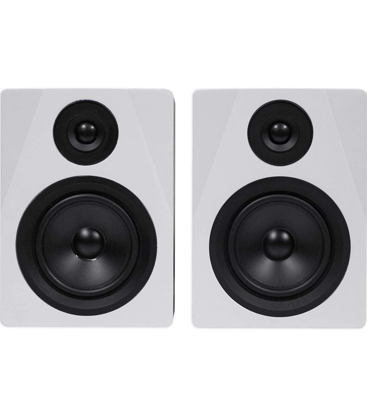 Rockville 2-Way 250W Active/Powered USB Studio Monitor Speakers Pair, 5.25 inch (APM5W)