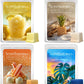 Scentsationals Wax Melts Staycation – Includes Frozen Lemonade, Caribbean Clouds, Warm White Sands & Dreamsicle Cream – 10oz (Pack of 4))