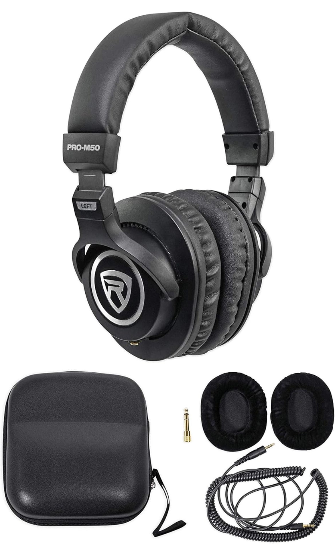 Rockville Apm6c 6.5" 2-Way 350W Active/Powered USB Studio Monitor Speakers Pair