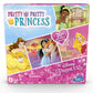 Hasbro Gaming Pretty Pretty Princess: Edition Board Game Featuring Disney Princesses, Jewelry Dress-Up Game for Kids
