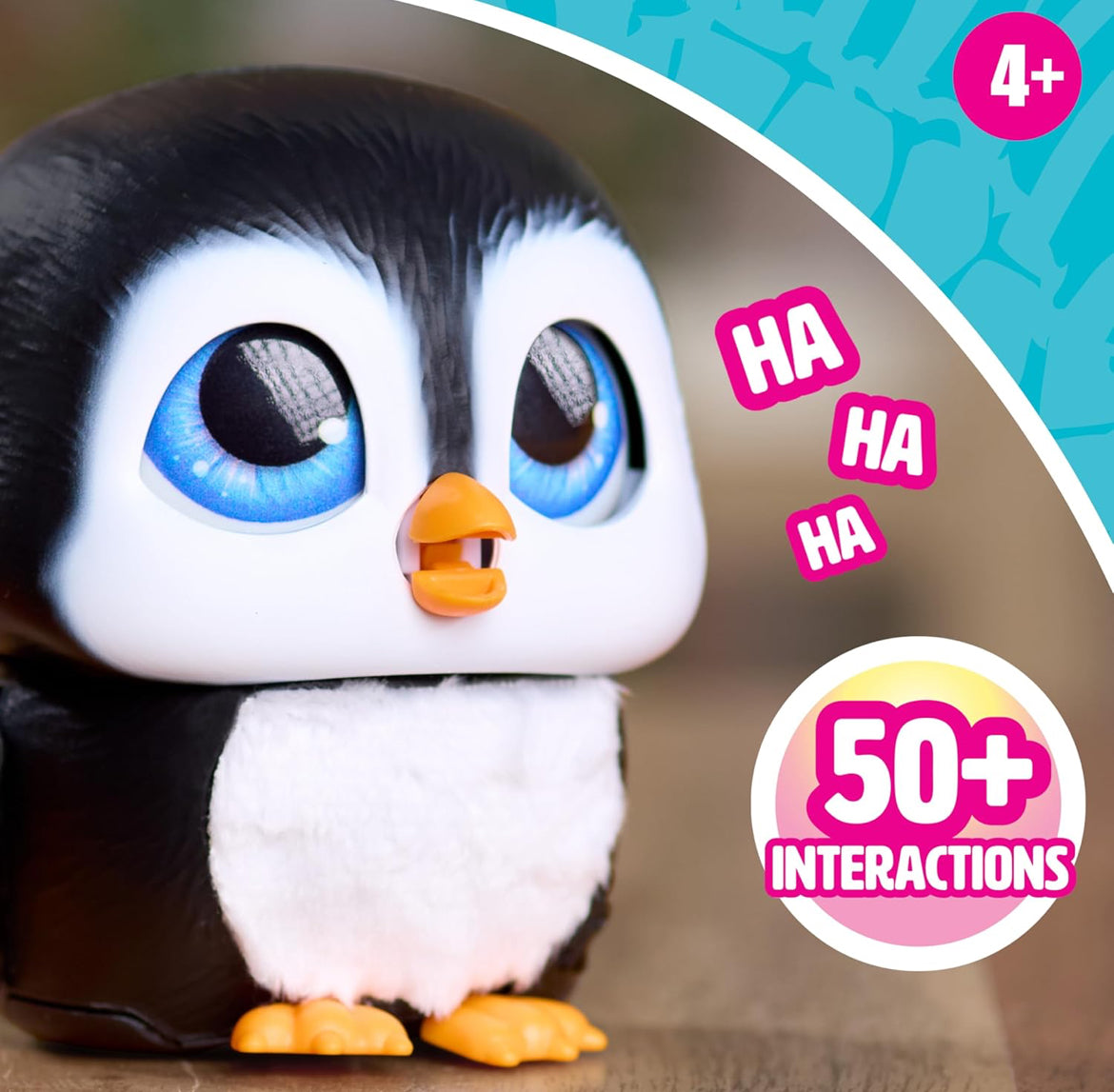 Just Play furReal Handfuls Shivers The Penguin, 3.5 Inch Interactive Toy, for Boys and Girls, Ages 4 and Up