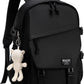 Laptop Backpack for Women, 15.6 Inch Work Laptop Bag Anti Theft Travel Backpacks Large School Bags Bookbag Casual Daypack Computer Bookbags for Teens Girls Students Black