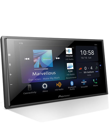 Pioneer DMH-WC5700NEX 6.8" Touchscreen Modular Chassis Car Stereo
Digital Multimedia Receiver, Wireless Apple CarPlay & Android Auto, Amazon Alexa, Bluetooth, FLAC, Backup Cam, Hi-Volt RCA