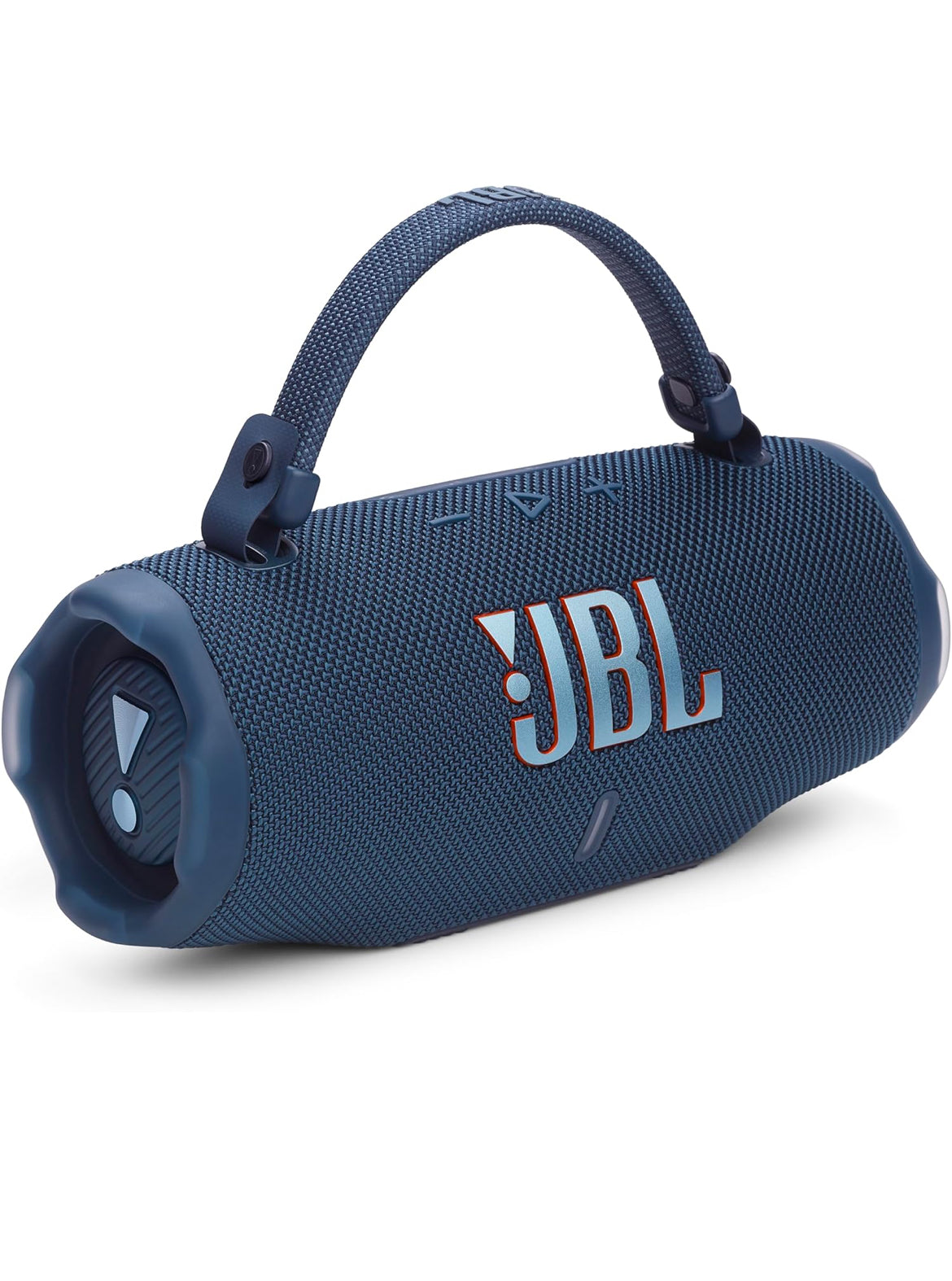 JBL Charge 6 - Portable Waterproof & Drop-Proof Bluetooth Speaker with a Sturdy/Removable Carrying Strap (Blue)