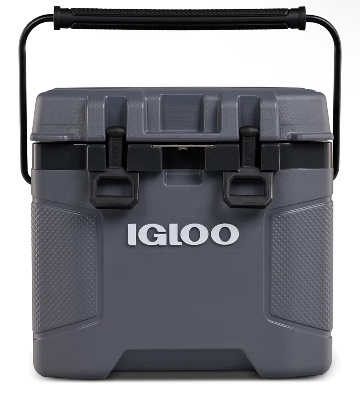 Igloo Trailmate Cooler 50Qt Durable Insulated Hard Shell Ice Chest - Carbonite