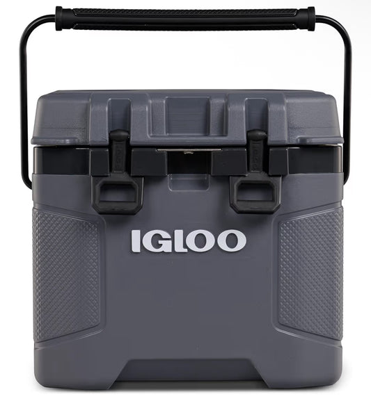 Igloo Trailmate Cooler 50Qt Durable Insulated Hard Shell Ice Chest - Carbonite