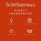 Scentsationals Wax Melts, Wax Cubes Strong Scent - Molten Orange - Long Lasting Scented Melts for Warmer, 10oz (Pack of 4)