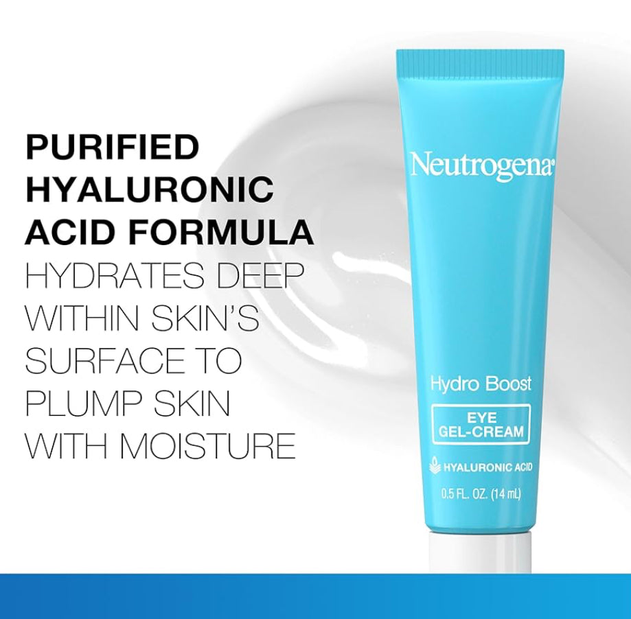 Neutrogena Hydro Boost Onderoogroom met Gesuiwerde Hialuronzuur, Geurloos en Nie-komedogenies 0.5 oz (1)