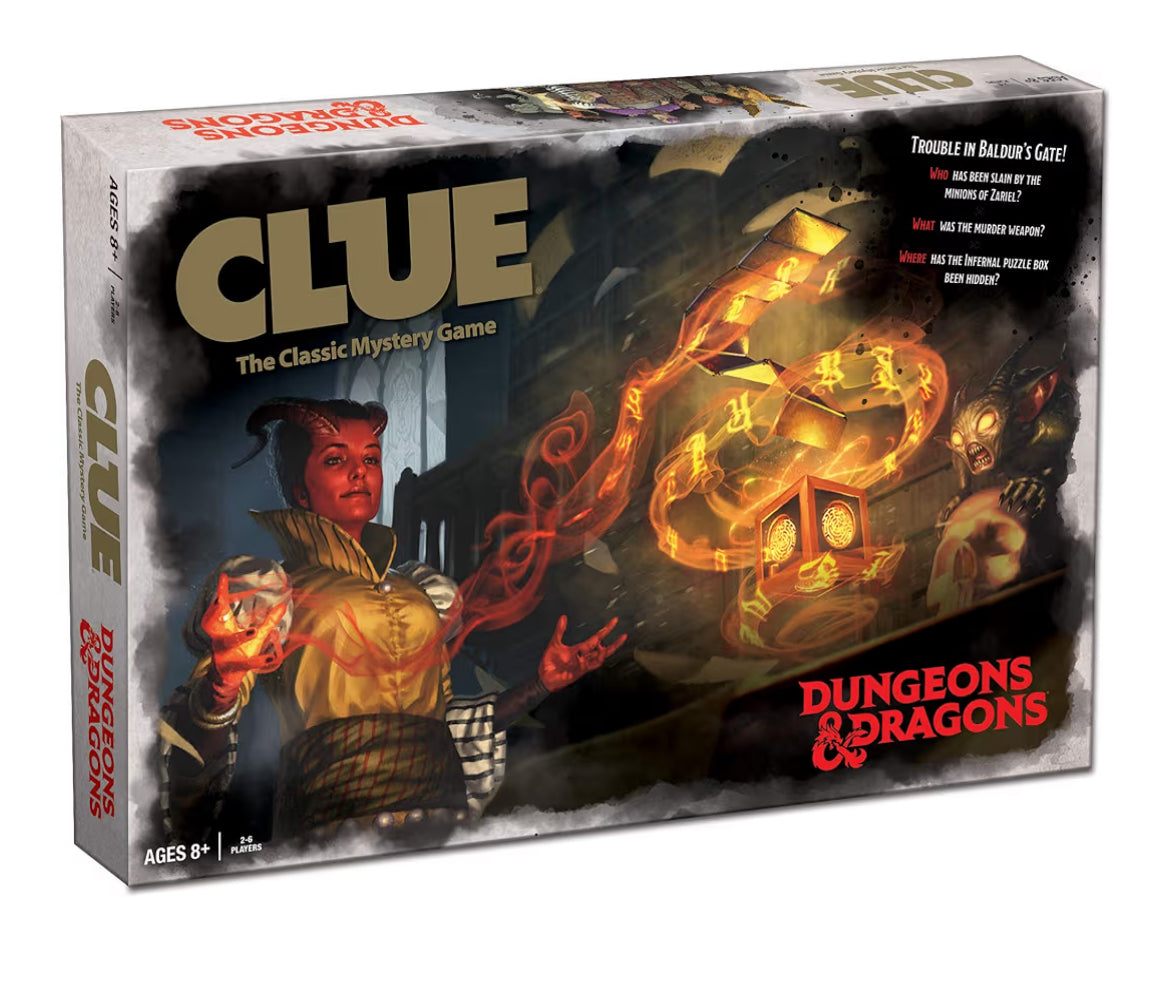 Clue Dungeons & Dragons | Collectible Clue Game for D&D Fans | Officially Licensed Dungeons & Dragons Board Game