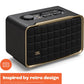 JBL Retro Style Authentics 200 Smart Home Speaker with Built in Wi-Fi, Bluetooth and Voice Assistants - (White/Gold)