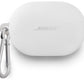 Bose QuietComfort Earbuds Silicone Case Cover, Protective Silicone - White Smoke