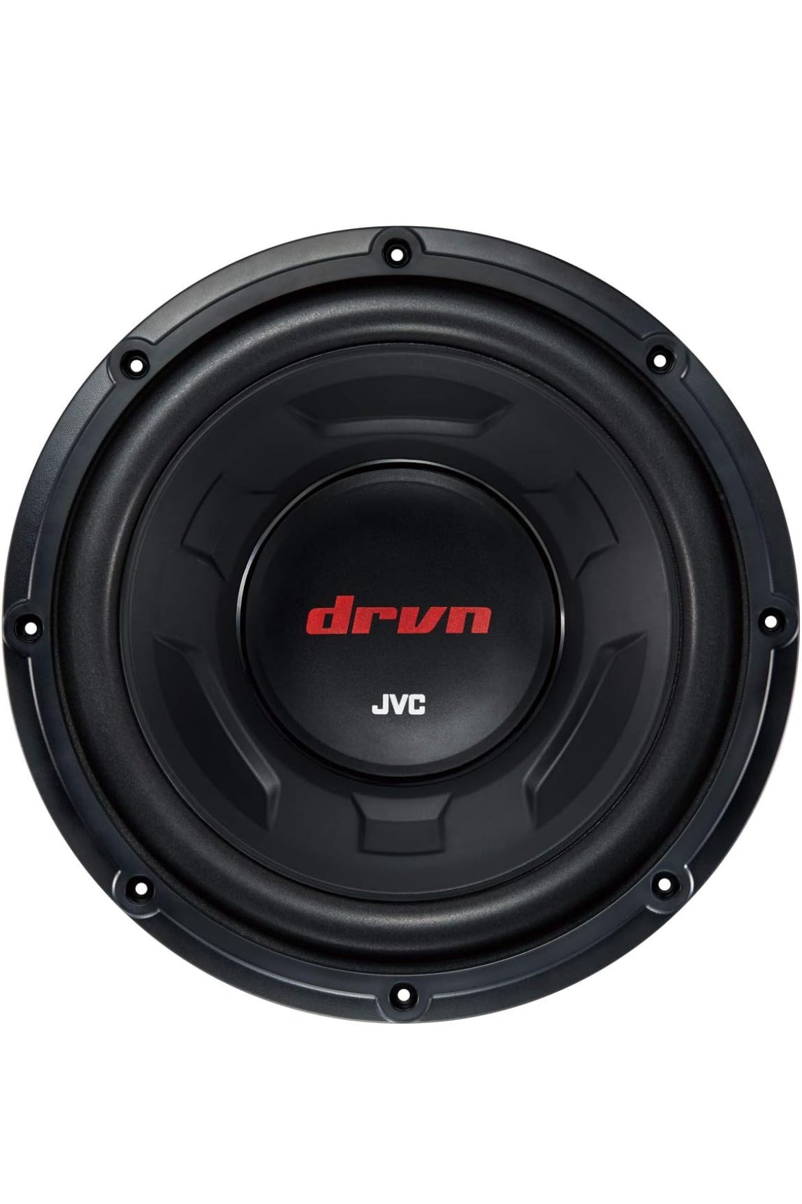 JVC CW-DR124 DRVN 12" 4-ohm 350 Watt Motorklank Subwoofer – Enkel (Swart) met Betroubare Lae Frekwensie Slagkrag