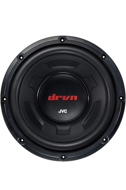 JVC CW-DR124 DRVN 12" 4-ohm 350 Watt Motorklank Subwoofer – Enkel (Swart) met Betroubare Lae Frekwensie Slagkrag