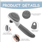Pet Grooming Brush for Cats, Self Cleaning Cats Hair Brush with Release Button