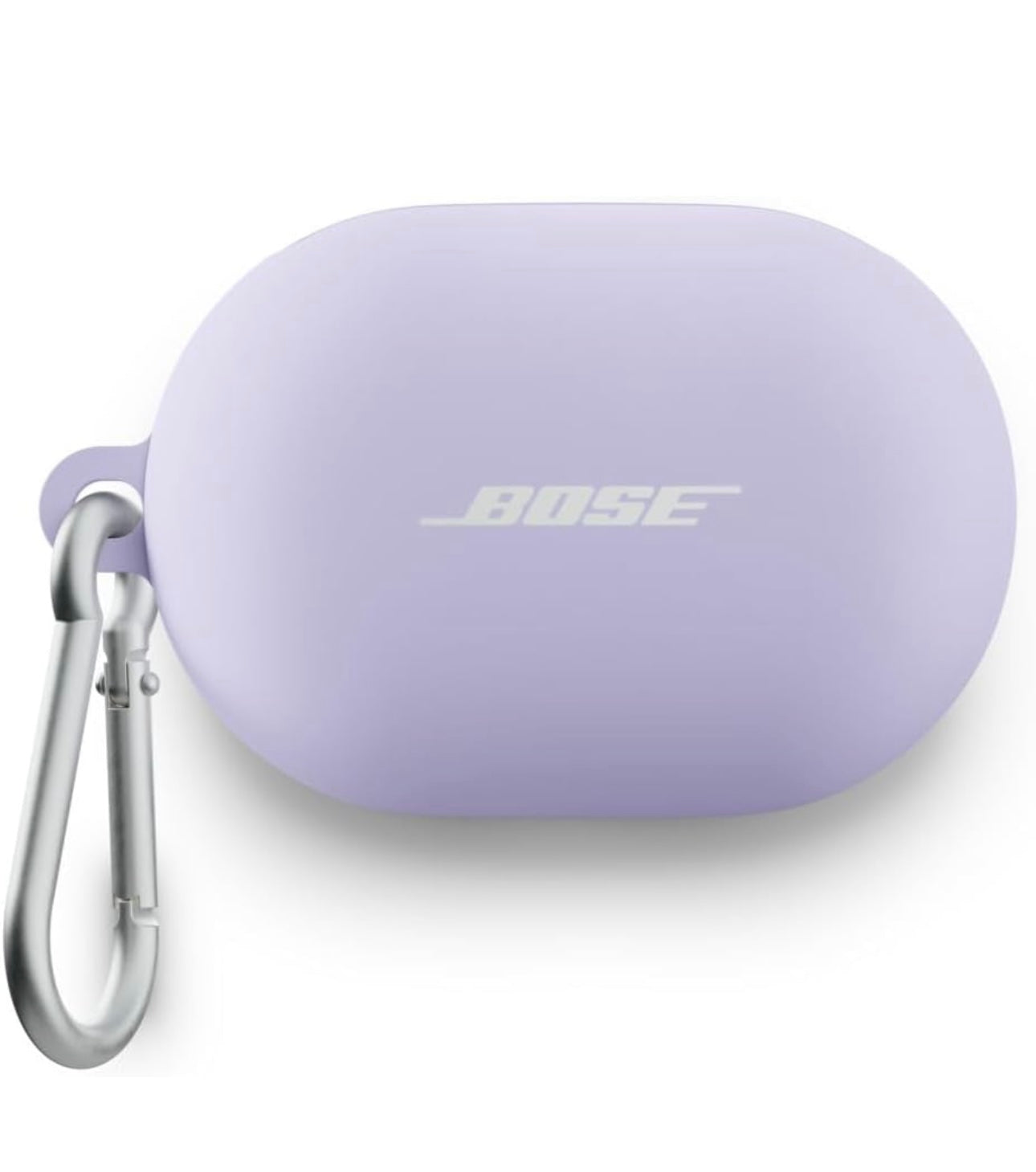 Bose QuietComfort Earbuds Silicone Case Cover, Protective Silicone - Chilled Lilac