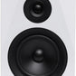 Rockville 2-Way 150W White Active/Powered Studio Monitor Speaker, 5.25" (DPM5W)
