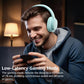 HA1 Bluetooth 5.4 Over Ear Headphones, 70H Playtime w/ Mic, Foldable Headset, Deep Bass Stereo