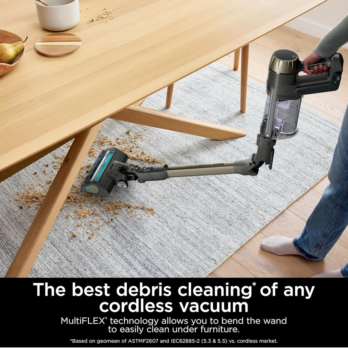 Shark Power Detect Clean & Empty Cordless Stick Vacuum & Auto-Empty System - NEW