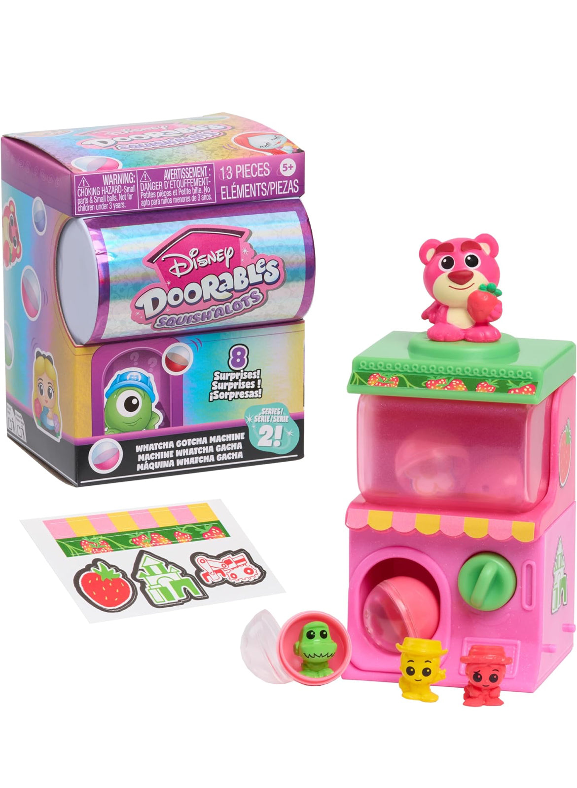 Disney Doorables Whatcha Gotcha Machine - Collectible Toy mini Figures