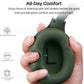 HT3 Hybrid Noise Cancelling Headphones, 90H Battery Life Over Ear Bluetooth 6.0 Foldable Headset, AI Voice Assistant - Green