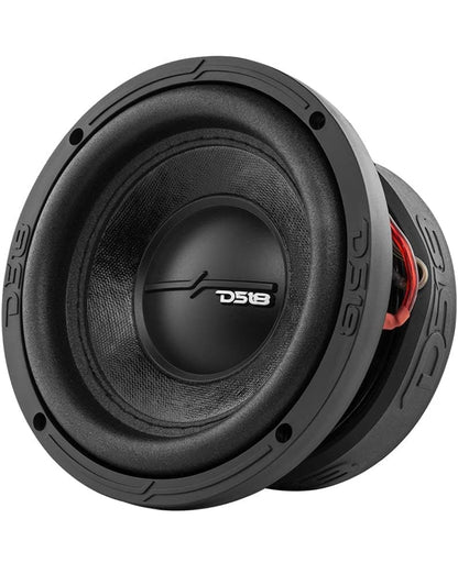 DS18 Elite-Z ZR6.2D 6.5" Motorkar Subwoofer 600 Watt Maks Krag Dubbele Spreekspoel 2-Ohm (1 STUK)