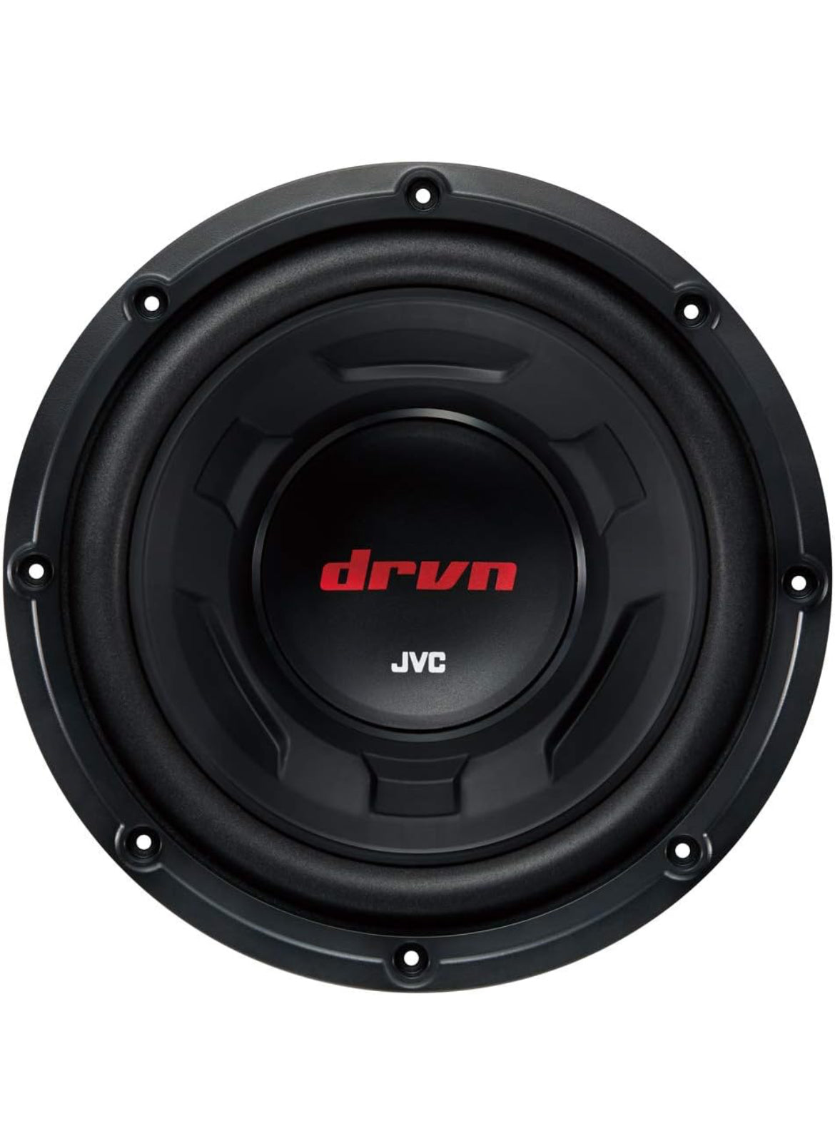 JVC CW-DR124/104 DRVN 4-ohm 350 Watt Motorklank Subwoofer - Enkel (Swart) met Betroubare Lae-Frekwensie Punch (10")