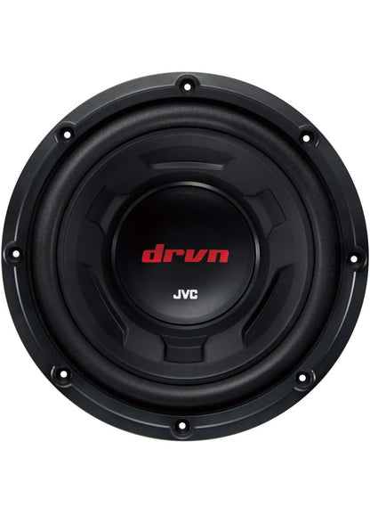 JVC CW-DR124/104 DRVN 4-ohm 350 Watt Motorklank Subwoofer - Enkel (Swart) met Betroubare Lae-Frekwensie Punch (10")