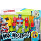 Transformers MixMashers Optimus Prime Custom Mix-and-Match Deluxe Action Figure & Accessories, 5-Inch (12 cm) Robot Toys for Kids, Ages 4+