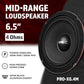 DS18 PRO-X6.4M Loudspeaker - 6.5"  Midrange - 1 PC