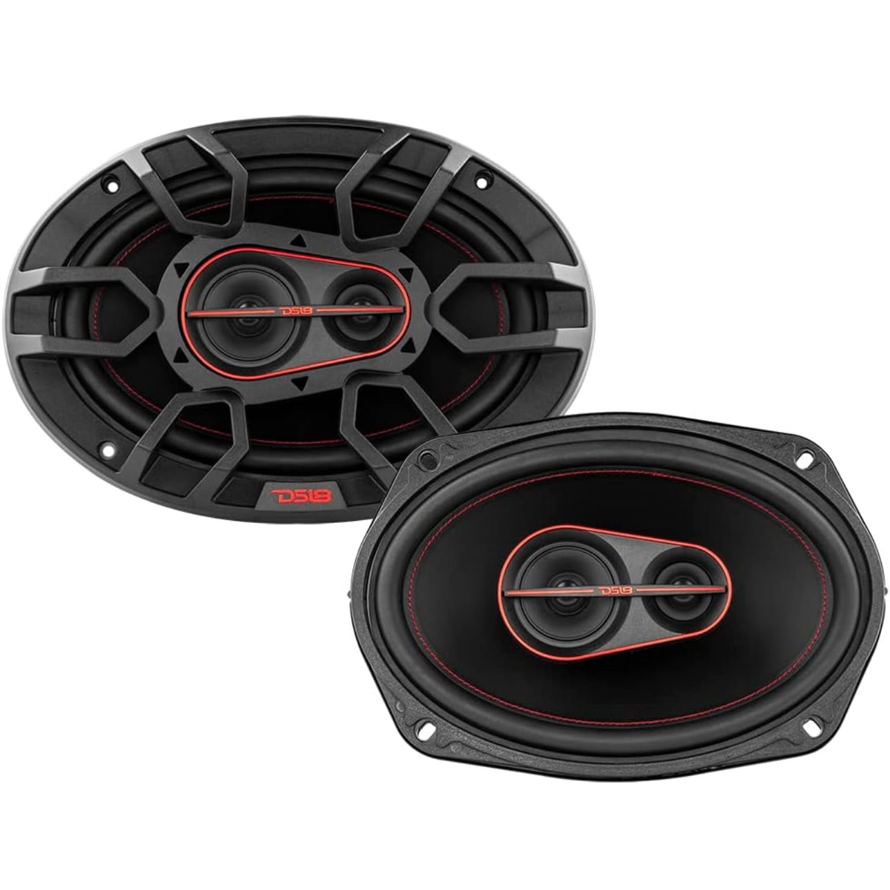 DS18 G6.9Xi GEN-X 6x9 3-Way Coaxial Speakers 180 Watts 4-Ohm Grill Included - Full Range Speaker