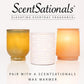 Scentsationals Wax Melts, Wax Cubes Strong Scent - Cozy Treats Collection Red Hot Cinnamon - 10oz (24-Cubes)
