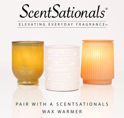 Scentsationals Wax Melts, Wax Cubes Strong Scent - Cozy Treats Collection Red Hot Cinnamon - 10oz (24-Cubes)