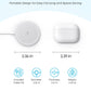 Anker Zolo Magnetic Wireless Charger Qi2 Certified 15W MagSafe Wireless Charging Pad- (White, 1 Pack)