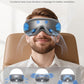 Eyeris1 Eye Massager w/ Heat for Migraine, Smart Sleep Mask for Dry Eyes Relax, Reduce Strain - Grey