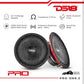 DS18 PRO-SM6.2 Slim Loudspeaker - 6.5", Midrange 400W Max Power 2 Ohms IP66 Water Resistance 1PC