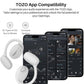 Open Ear Earbuds Bluetooth, AI Translation w/ Real-Time 100+ Languages Translation - White