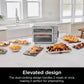 Ninja Countertop Oven Double Stack XL & Air Fryer with Pro Cook System, 12-in-1, Flexdoor, FlavorSeal, SMART FINISH with DualZone Technology, Air Fryer, Bake, Broil, Reheat, Stainless Steel, DCT651